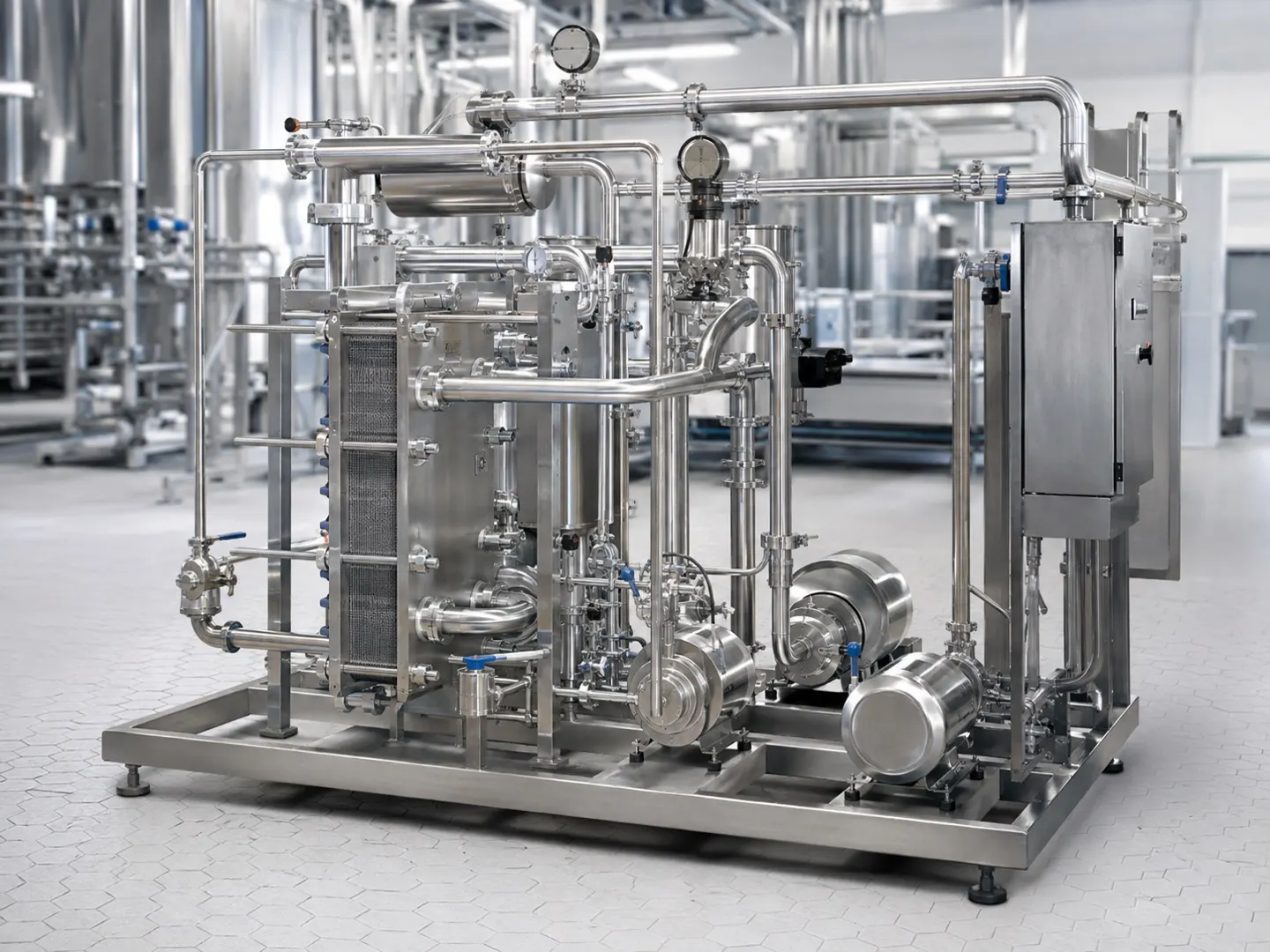 PasteurPro Regenerative HX - tampilan utama